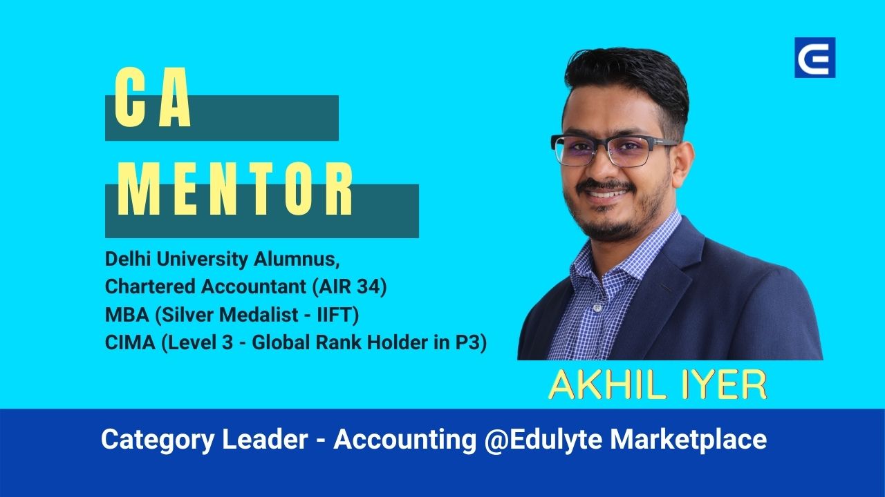 Akhil CA Category Leader at Edulyte