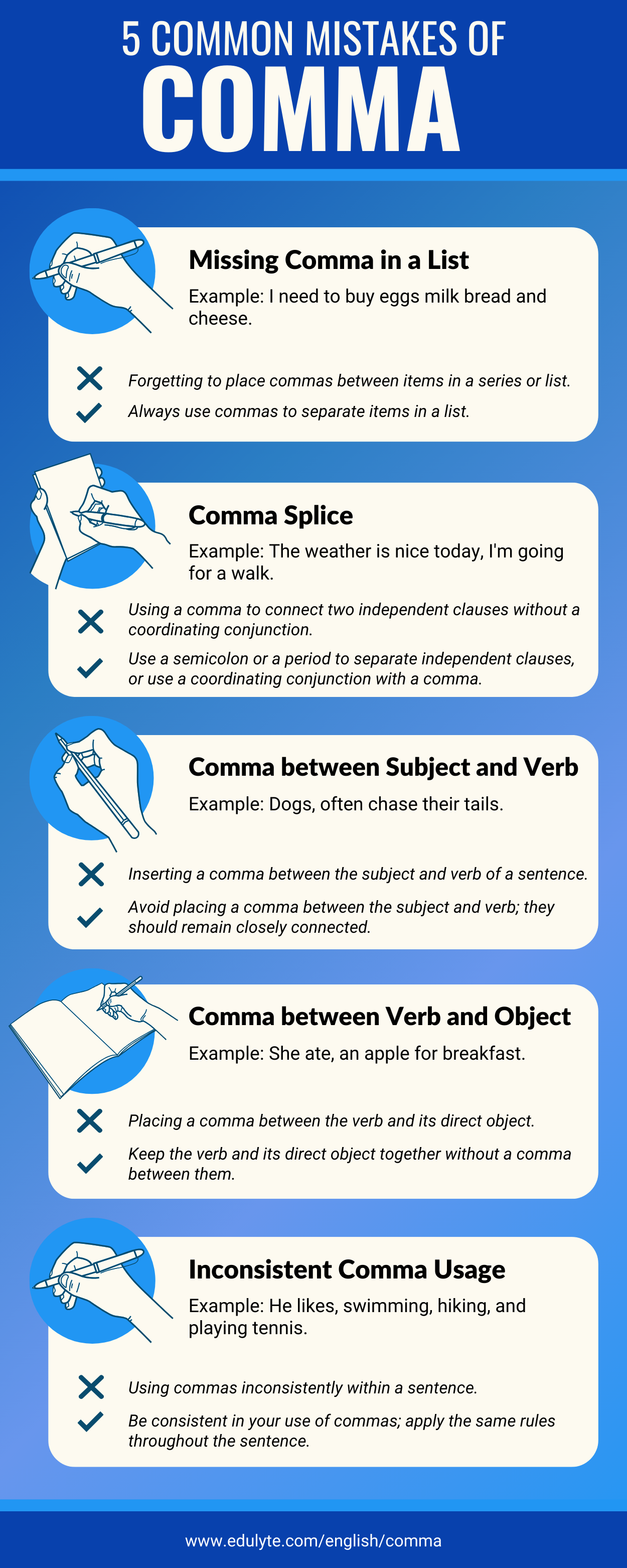 Comma Infographics