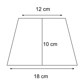 calculate area of trapezoid