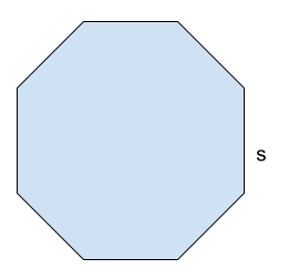 octagon area formula