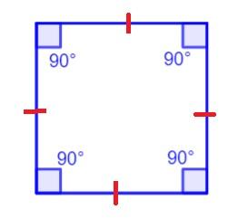 Angles of a Square