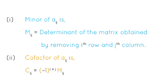 Cofactor Formula