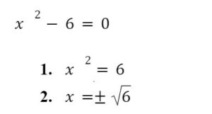 Quadratic Equation with Constant Term Only