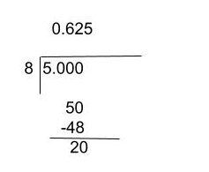 converting fractions to decimals