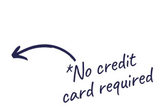 no credit card required