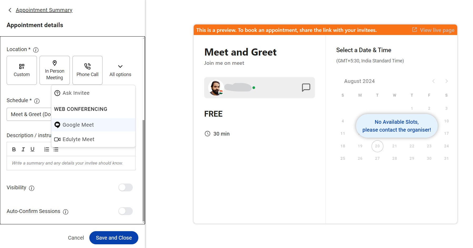 meeting with edulyte