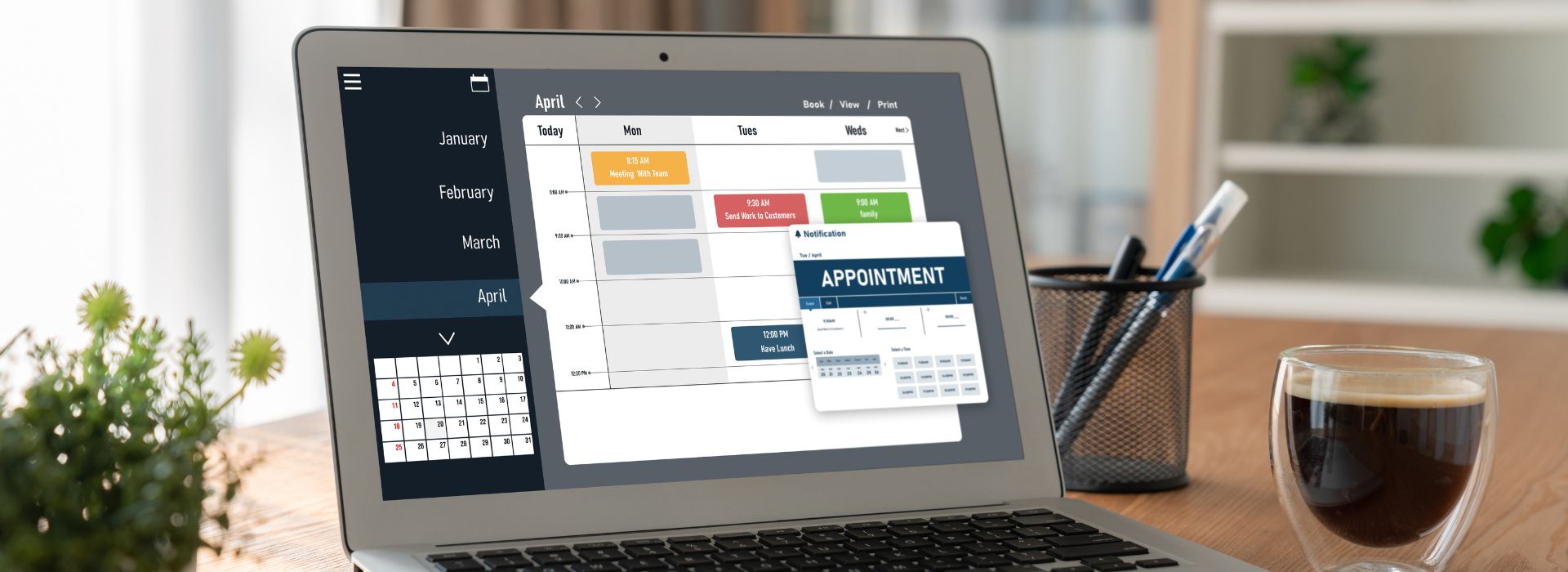 Integrate Google Calendar with Edulyte